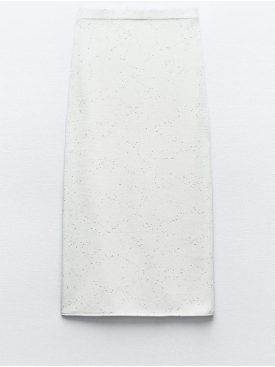 Zara Dresses & Skirts - Zara Knit Sequin Midi Skirt
